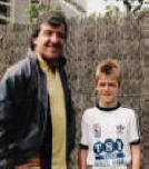 David Beckham z Terry Vanables